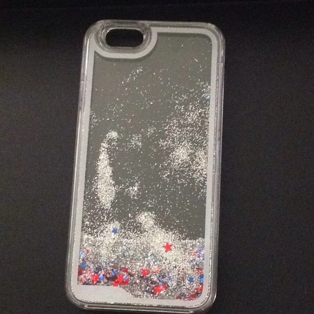 Charming Charlie iPhone 6/6s glittery phone case